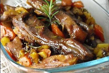 LE NOSTRE RICETTE. Agnello al forno mielato