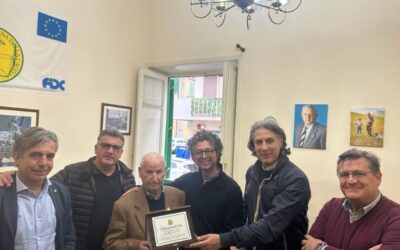 FIDC ZANCLE – CONSEGNATA TARGA RICORDO AL DISTINTO CACCIATORE SIG. GIOVANNI DI DIO